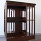 Rotating mahogany library, Regency style, early 20th century.