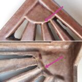 Art Deco trivia in enamelled cast iron