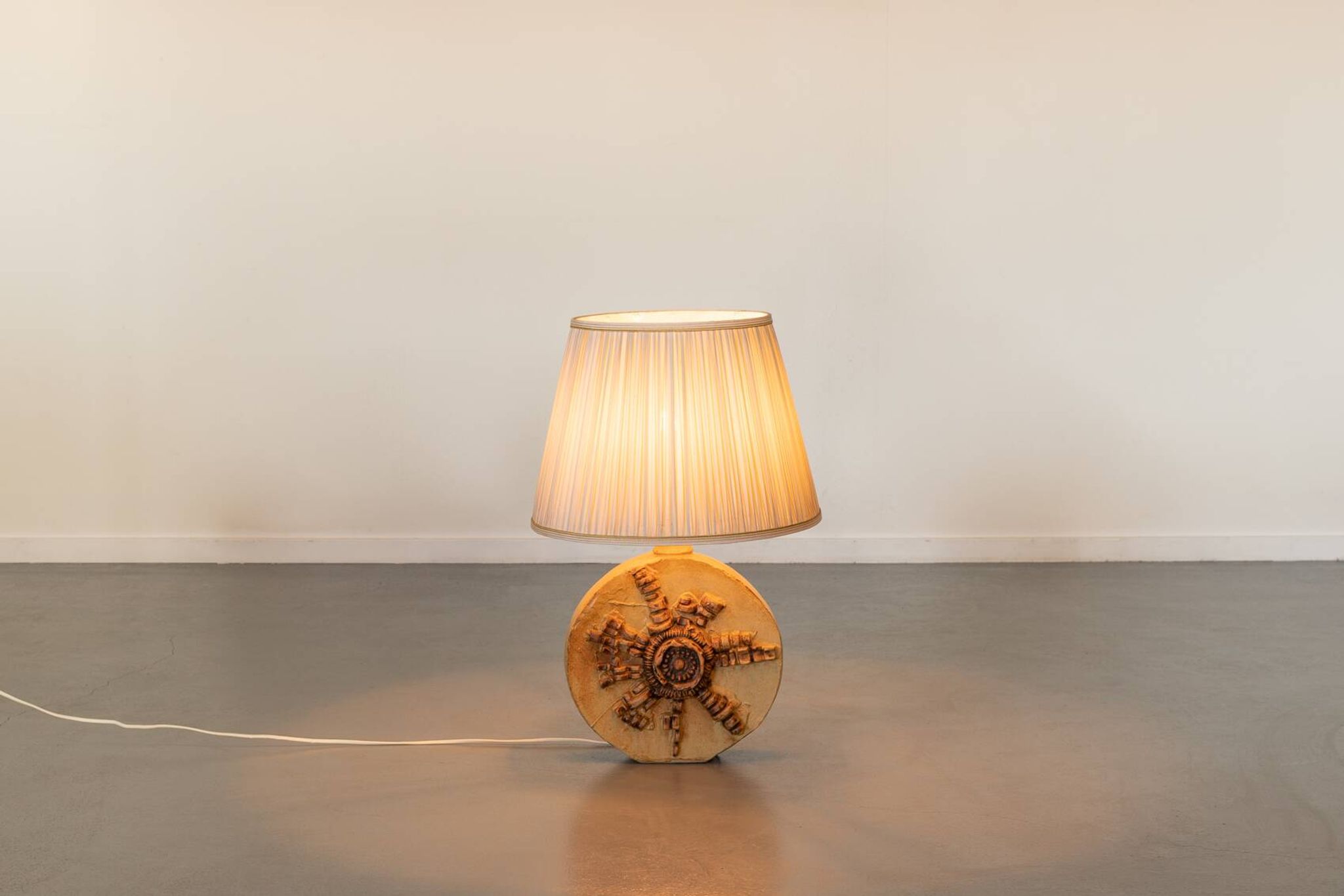 Lampe de table en céramique par Bernard Rooke, Angleterre, années 1960
