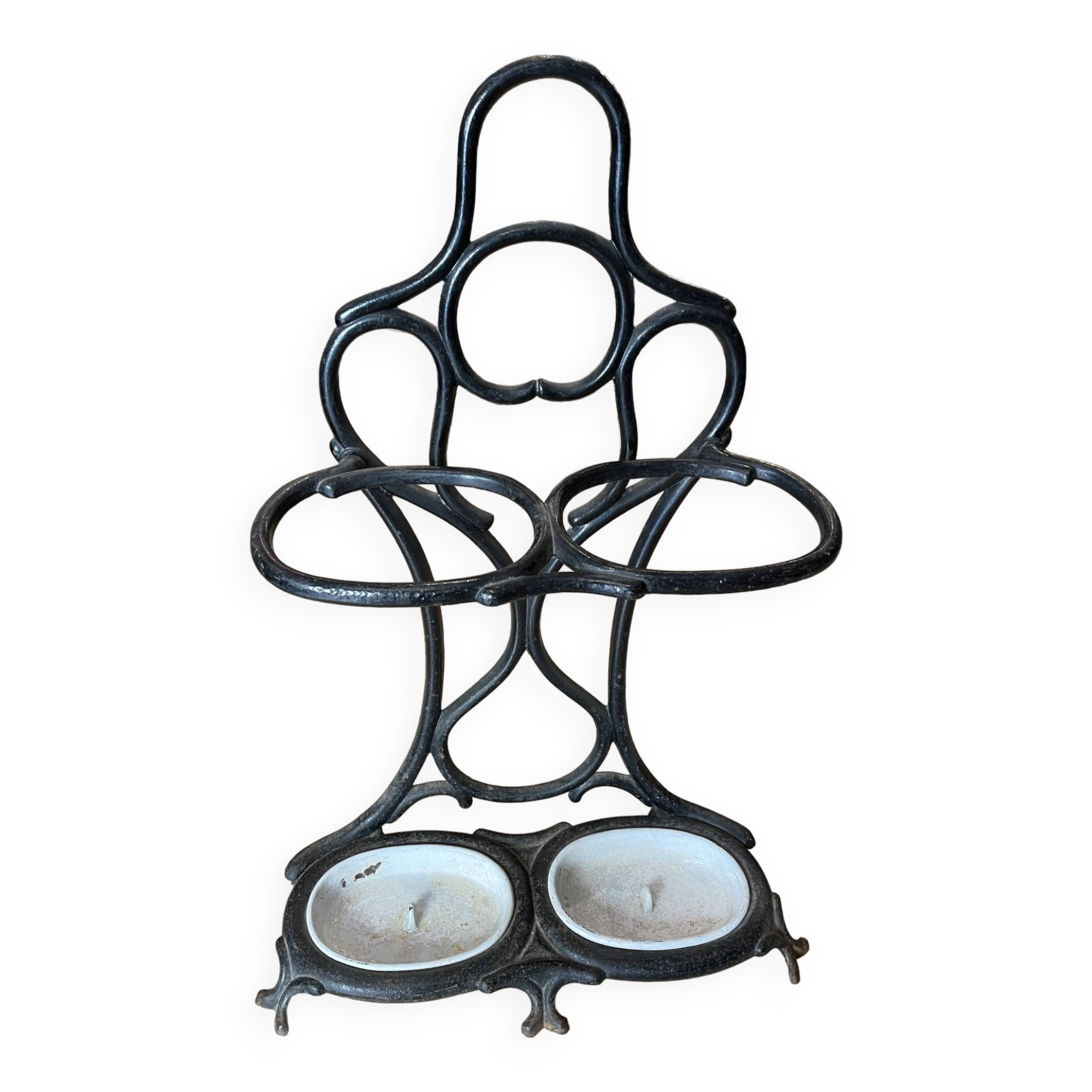 Umbrella holder and cane holder