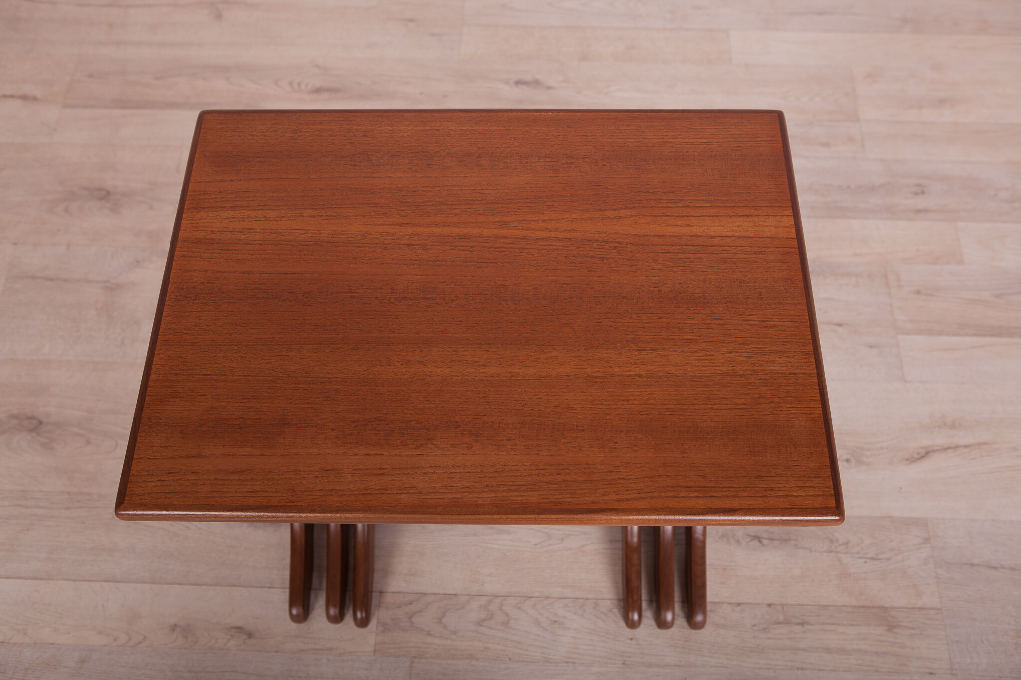 Teak pull out tables by Victor Wilkins for G-Plan, 1970
