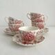 6 Johnson Brothers "Rose Chintz" English earthenware mugs