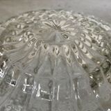 Glass ceiling light circa 1960