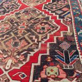 Tapis ancien caucasien karabagh fait main 115x270 cm