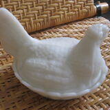 Chicken terrine in white opaline