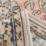 Farmhouse floral vintage rug 256x137cm