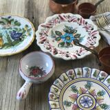 Flower plate serving