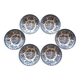 6 English Churchill bowls "The Georgian Collection"