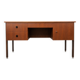 Bureau vintage double face Combineurop, Belgique années 60