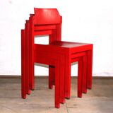 Set of 3 Canto chairs, Schlapp Möbel