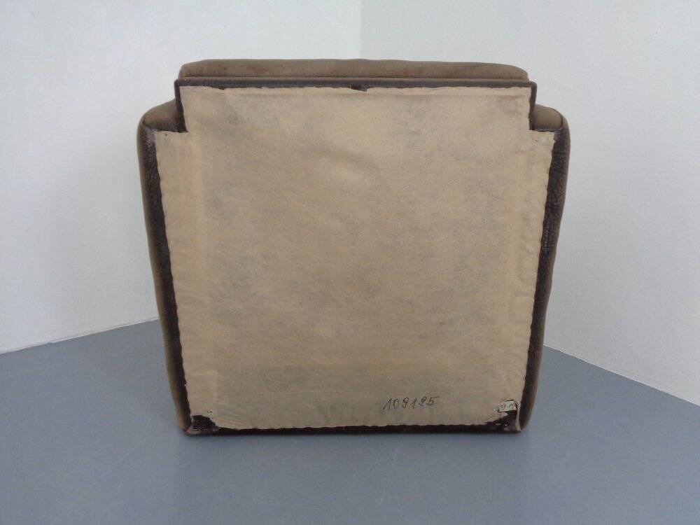 Buffalo Chair in leather by De Sede, 1970s