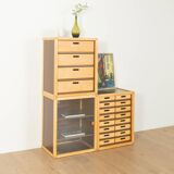 Three-piece modular profile system by Flötotto, 1970s