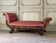 Resting bed, mahogany sofa, circa 1880
