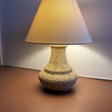 Lampe vintage en pierre du Gard