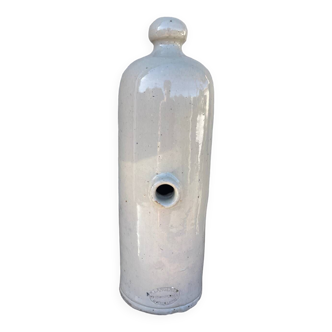 Old glazed stoneware bottle