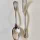 Twelve-piece silver-plated cutlery set