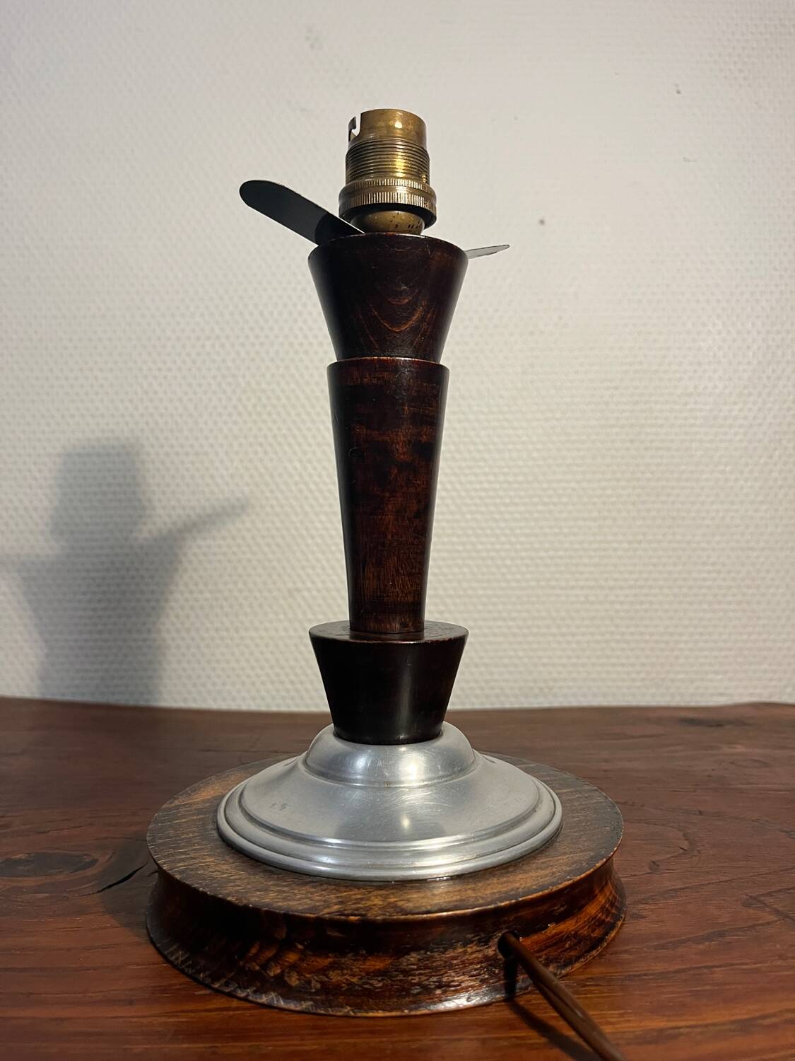 Art Deco opaline globe lamp