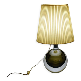 Flavio Poli for Seguso Murano mid-century table lamp, 1950s