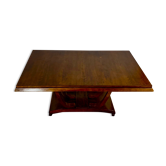 Art deco period table in rosewood