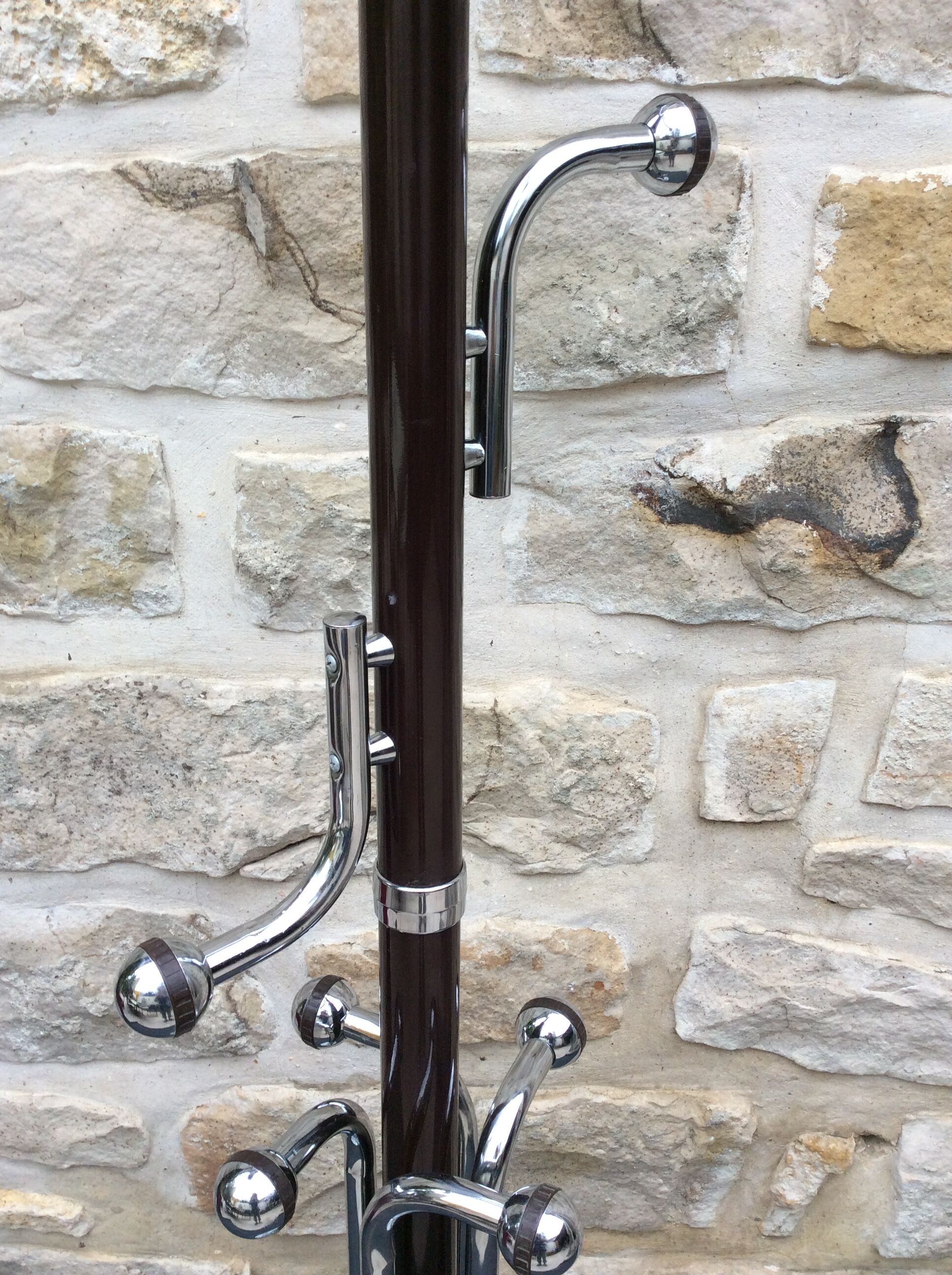 Old door coat on foot years 70