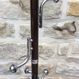 Old door coat on foot years 70