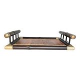 Vintage bamboo tray