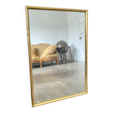 Miroir en bois doré circa 1960