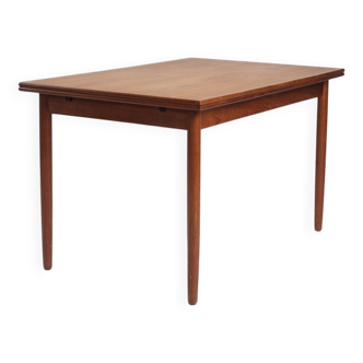 Danish teak extendible table, 1960s