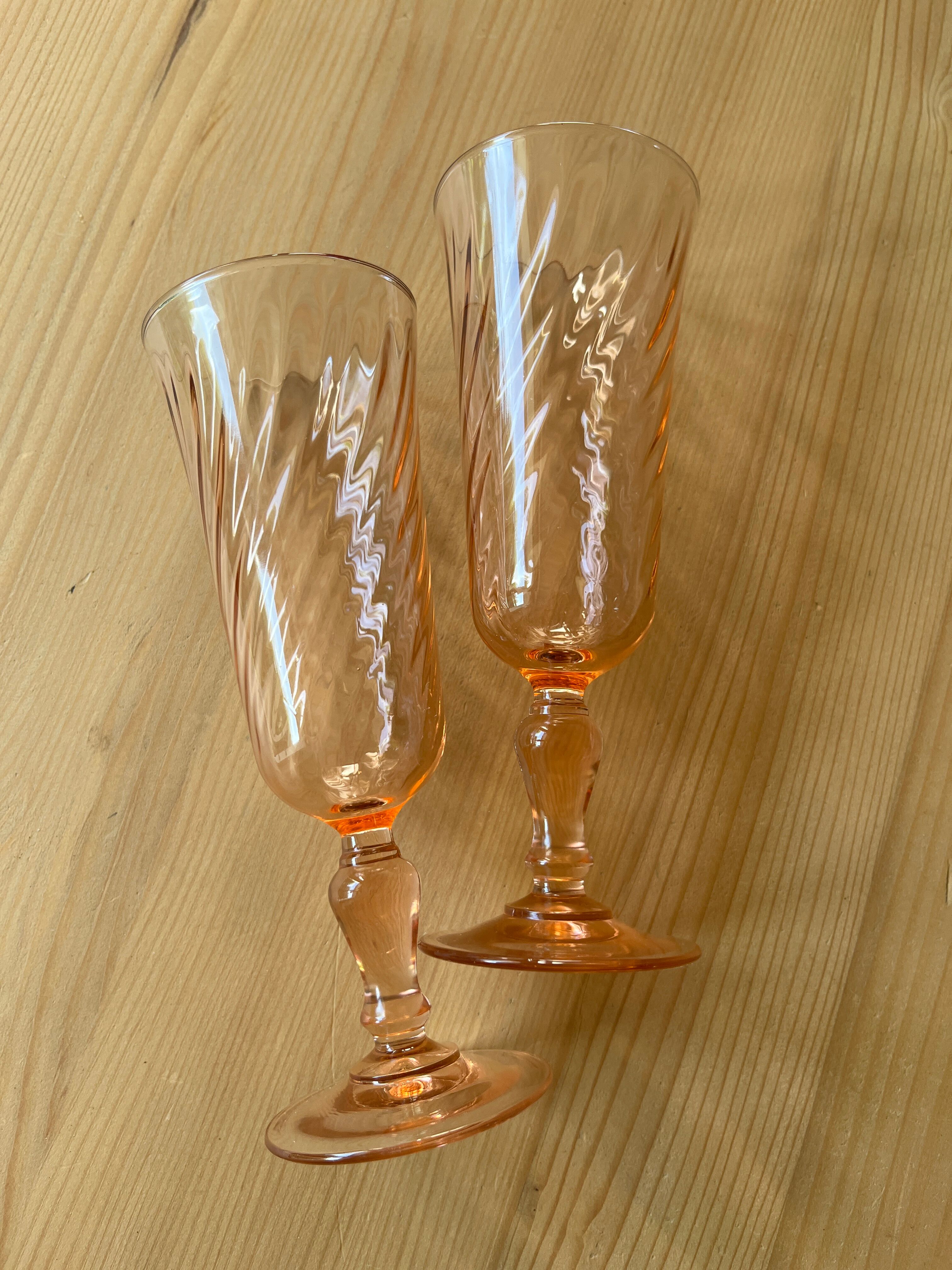 Lot de 5 flutes Rosaline Luminarc