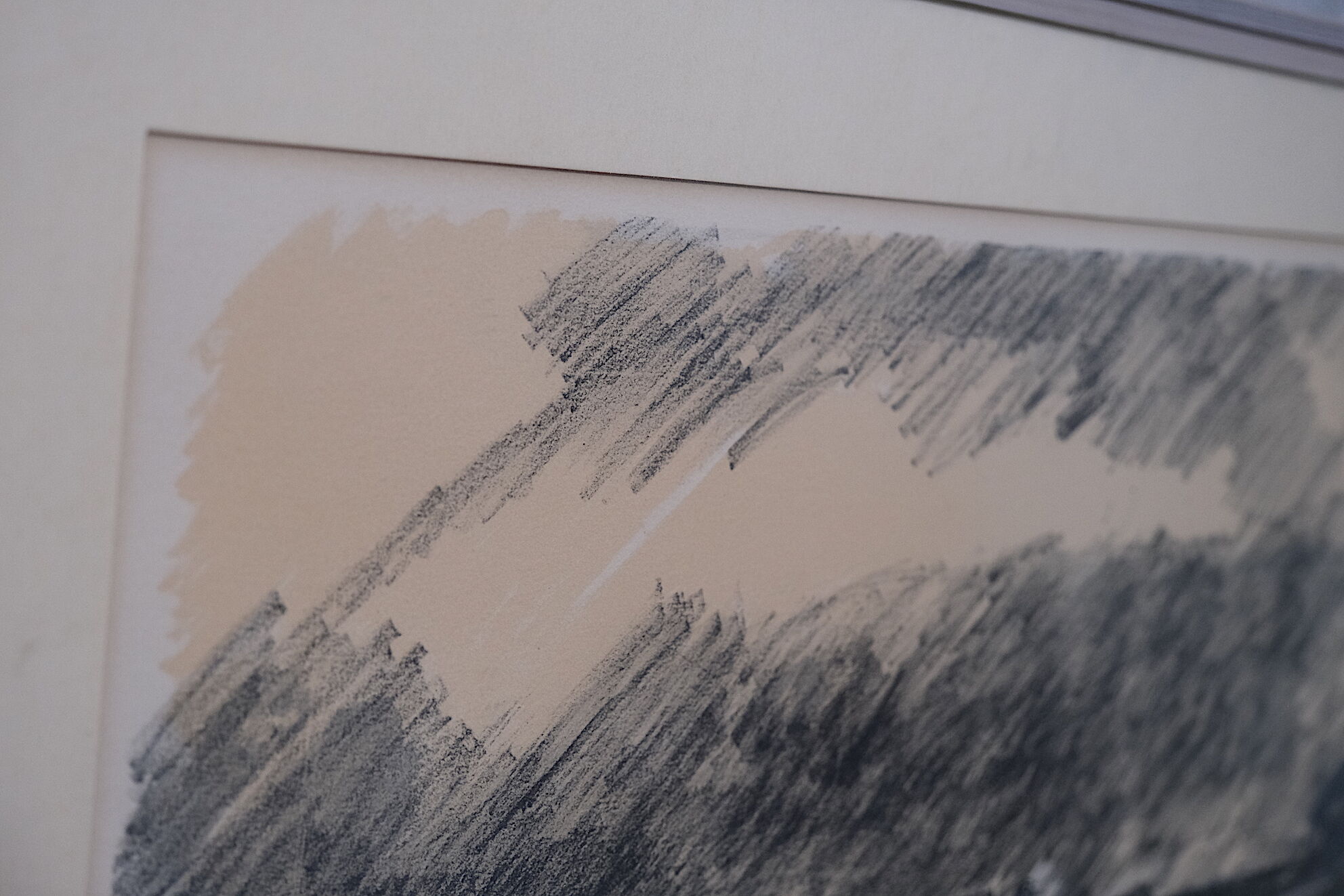 Original Lithograph by listed Swedish Artist Hugo Zuhr, Signed, 1960's