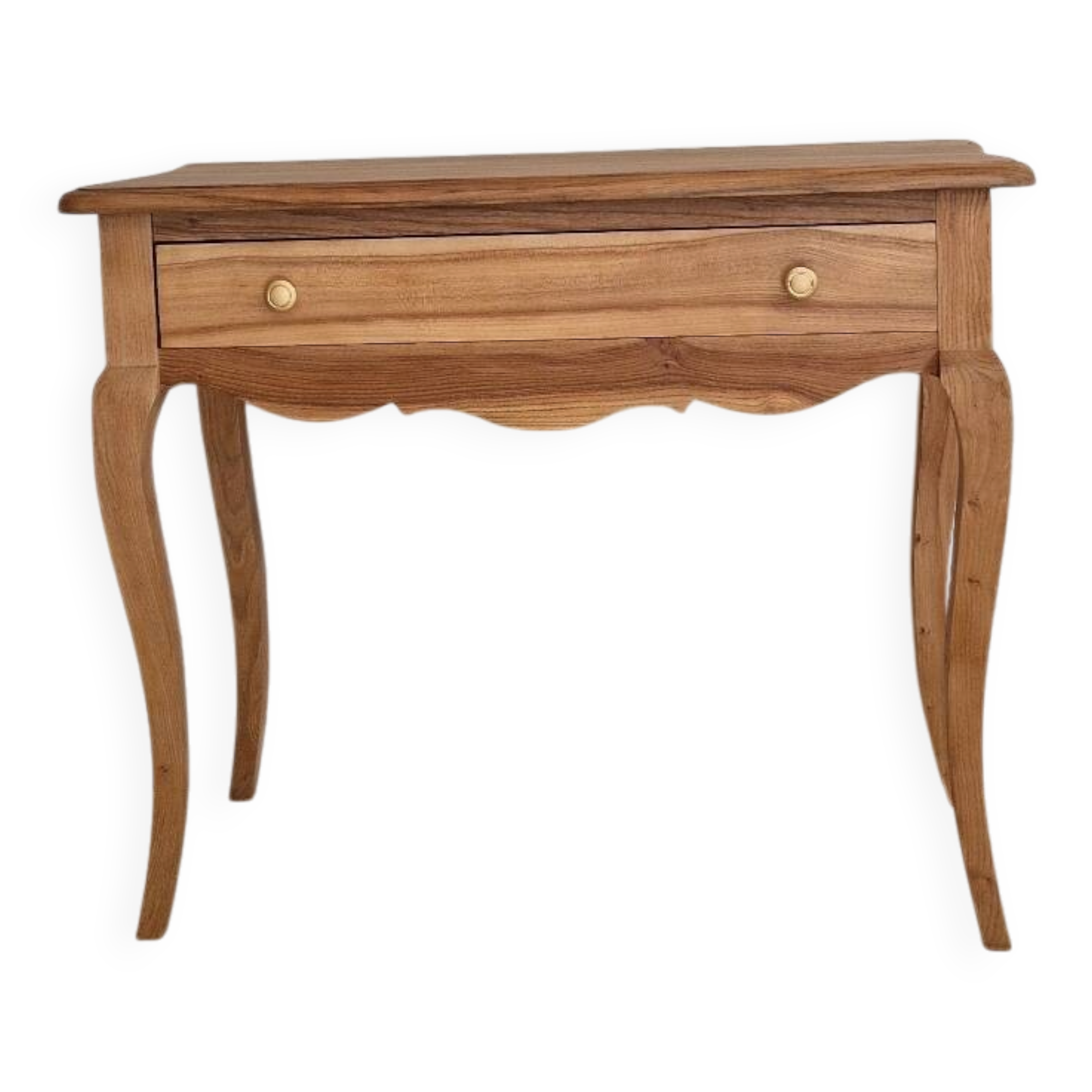 Console en bois brut