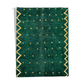 Modern Moroccan carpet green