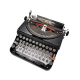 Typewriter Remington model 5T black usa revised ribbon new