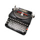 Typewriter Remington model 5T black usa revised ribbon new