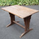 Vintage wood bistro table