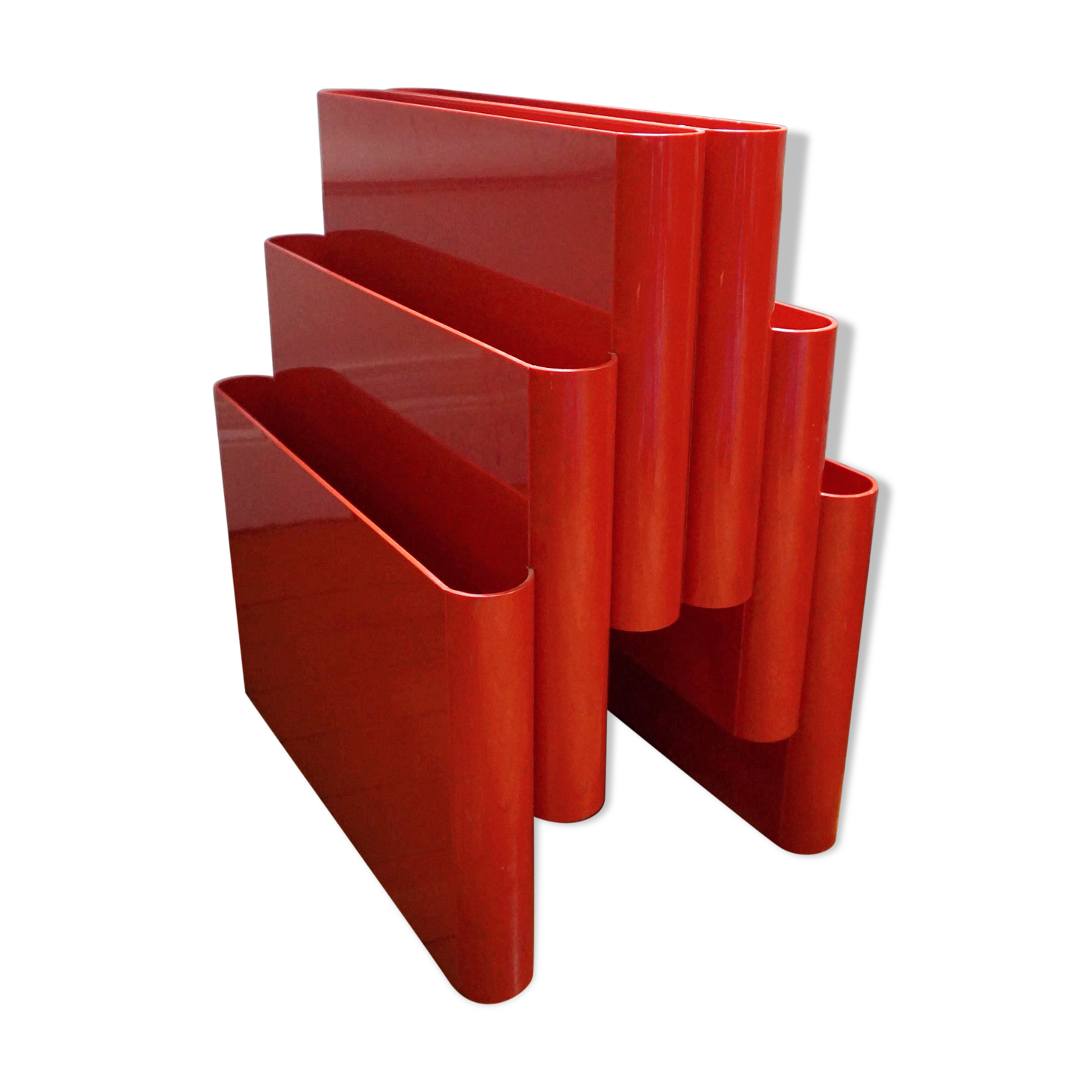 Magazine rack Kartell Giotto Stoppino 1970