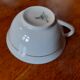 6 cups tea porcelain limoges L.Pollet lyon 40s