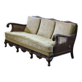 Bergere Sofa from 1900s, French Inspired, Danish Craftmanship