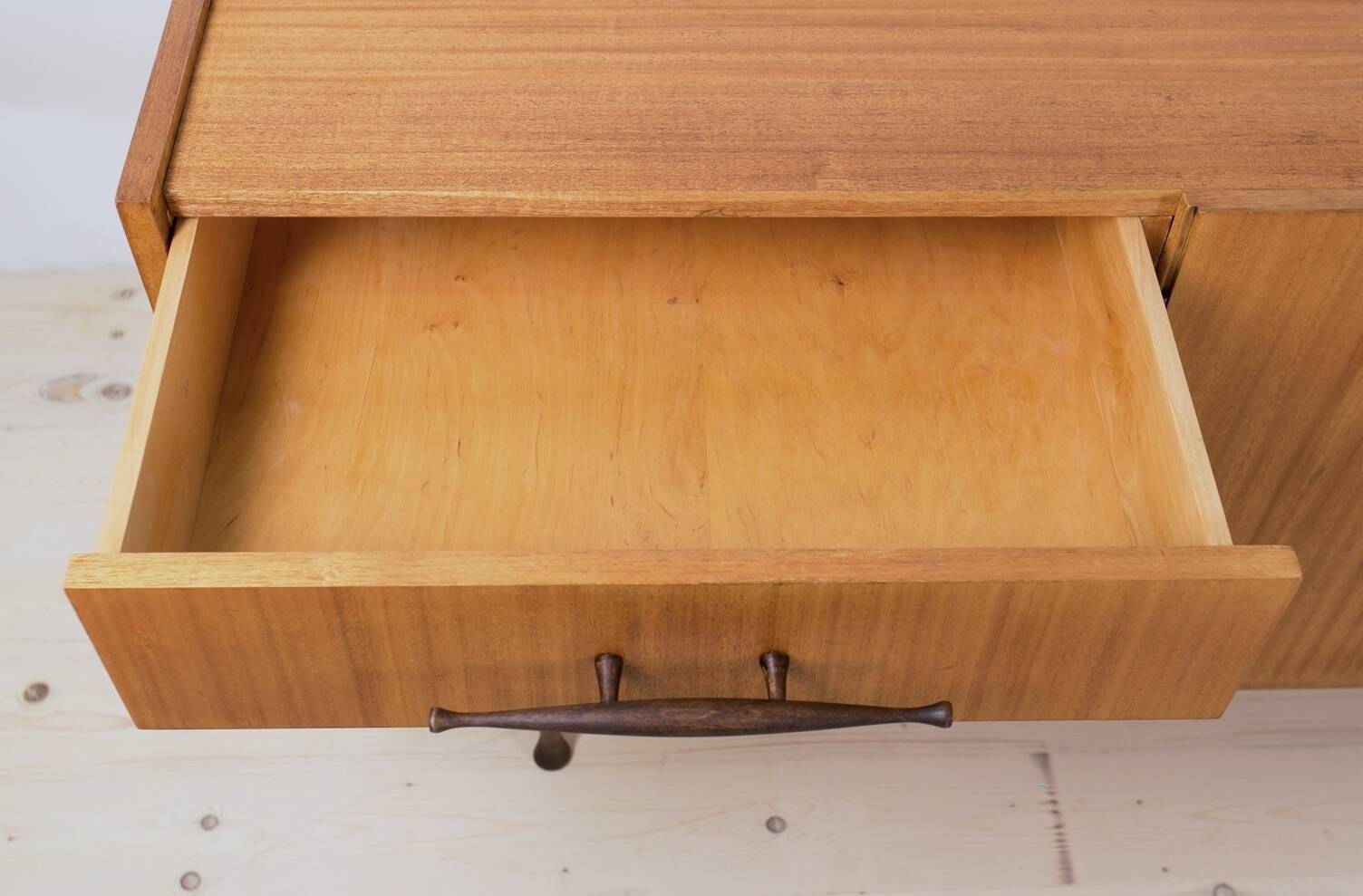 Marian Grabiński sideboard for Jarocin furniture factory, mid-century modern elegance, 1950s