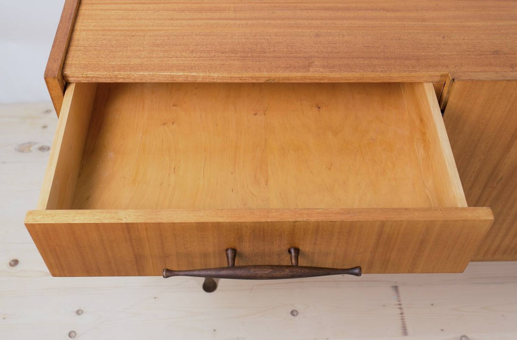 Marian Grabiński sideboard for Jarocin furniture factory, mid-century modern elegance, 1950s