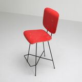 Dutch modernist tabouret by Coen De Vries - 1950s