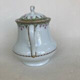 Bernardaud Limoges Porcelain Sugar Bowl, 1920s