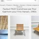 8 fauteuils Pk22 de Poul Kjaerholm , signé Fritz Hansen