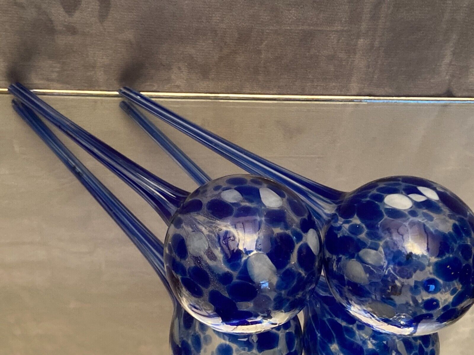 Pair of Murano glass vials