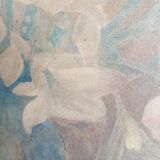 Watercolor still life bouquet of flowers