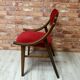 Chair GFM-57 "Jumper" designed by J. Kędziorek, Poland 1960s, red