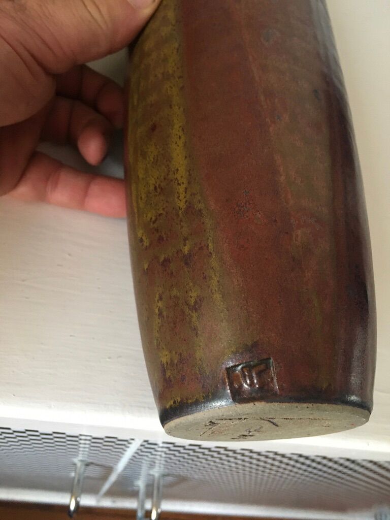 Jean Cacheleux ceramic vase