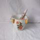 Mortier et pilon en faience