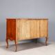 Antique neoclassical commode in poplar, Italy, 18th century