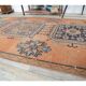 1970s Turkish orange wool runner rug 95x319